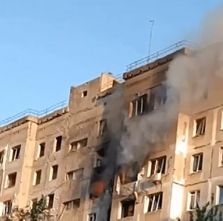 ВСУ обстреляли город Алчевск (ЛНР)