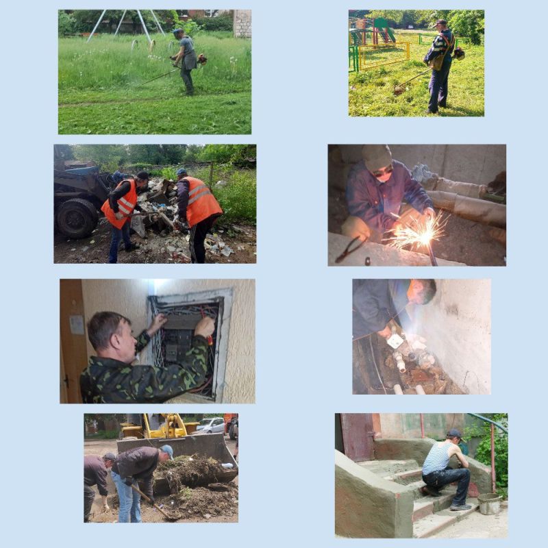 25 мая специалисты МУП «Жилфондсервис города Алчевска ЛНР» выполняли работы по вывозу негабаритного мусора с площадок ТКО, расположенных на территории города