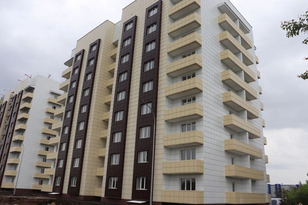 ЛНР. Квартиры нового дома в Алчевске оборудованы всем необходимым