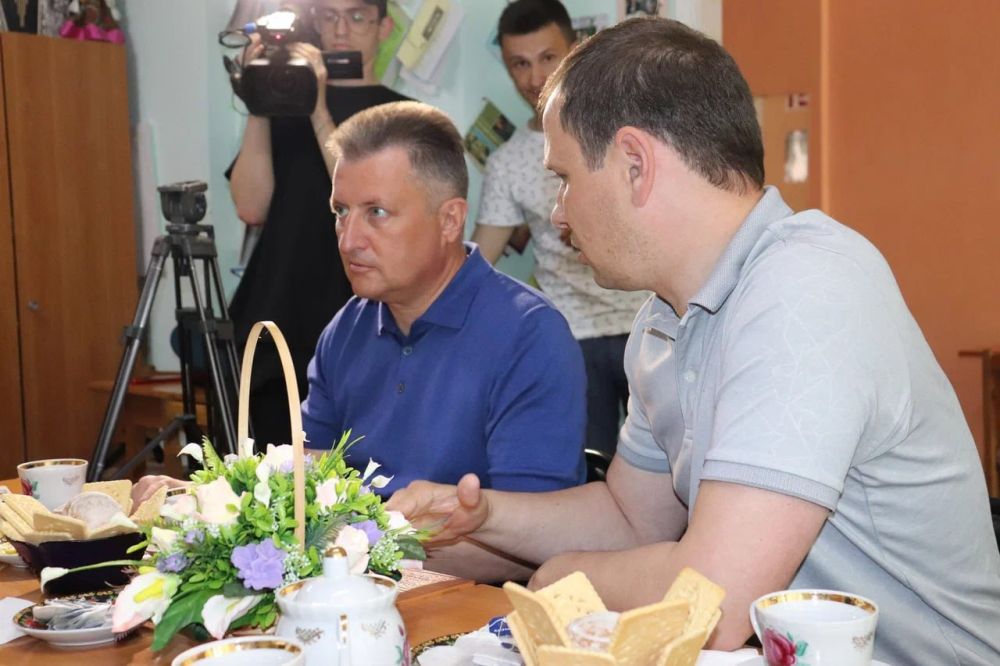 В Алчевске с рабочим визитом побывал заместитель губернатора Вологодской области Евгений Богомазов