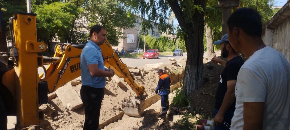 В Алчевске начаты работы по замене участка теплотрассы по улицам Липовенко и Ленинградская