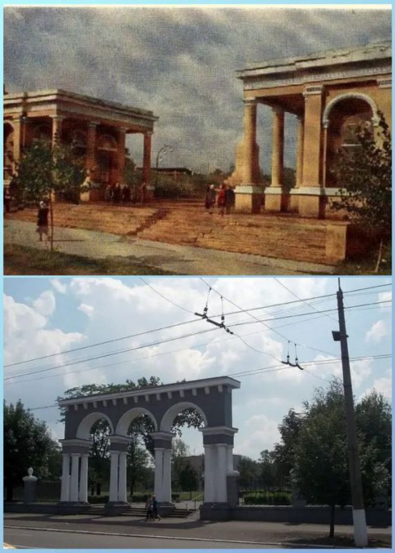 Кухленко Марк, ученик 6-А класса Алчевского информационно - технологического лицея принимает участие в акции «Алчевск сквозь время»