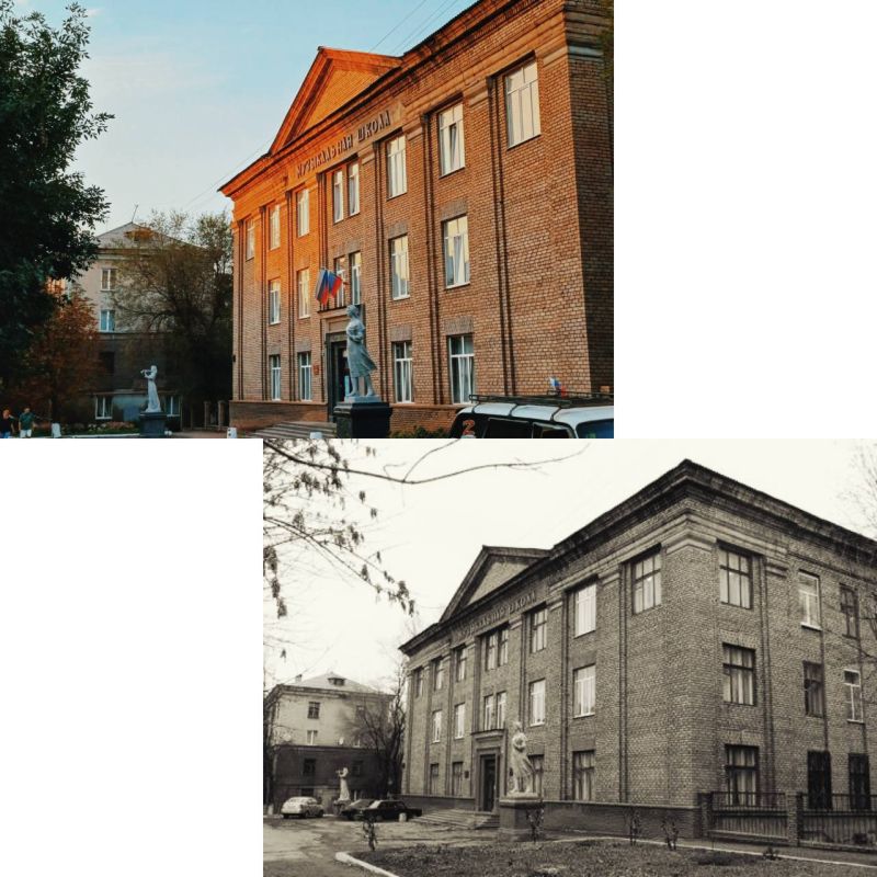 #АлчевскСквозьВремя. глазами активистов «Движения первых» ГОУ ЛНР «АГ им. В.Н. Онуфриенко» #ДвижениеПервыхАлчевск