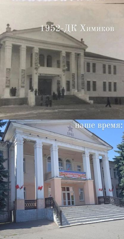 Активисты РДДМ "Движение первых" ГОУ ЛНР "АСШ6" принимают участие в акции "Алчевск сквозь время"