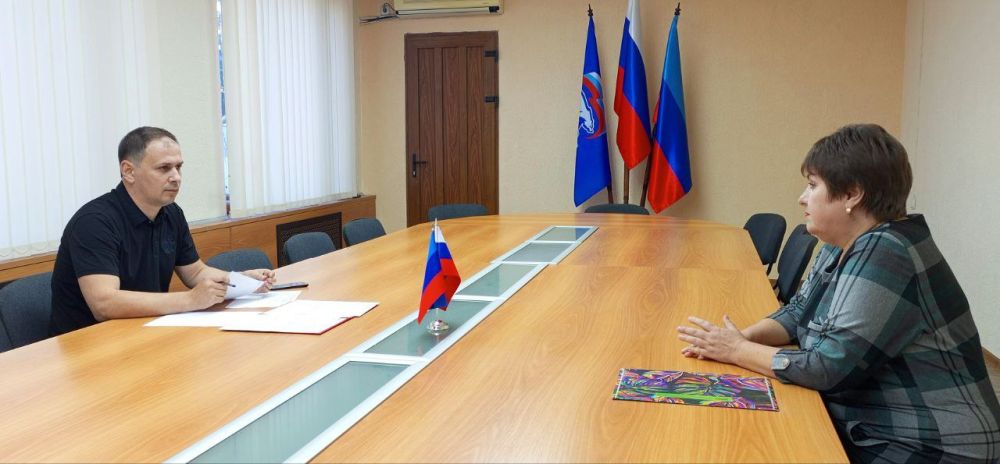 СОСТОЯЛСЯ ЛИЧНЫЙ ПРИЕМ ГРАЖДАН ГЛАВОЙ АДМИНИСТРАЦИИ ГОРОДА АЛЧЕВСКА