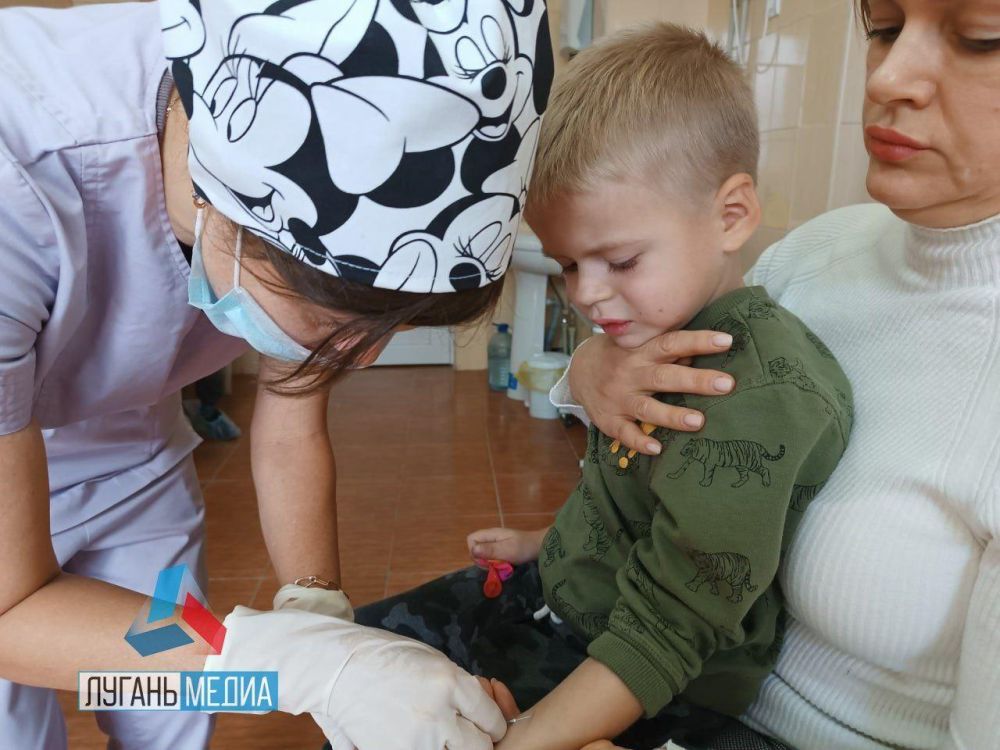 Более 3 тыс. детей ЛНР уже привиты от гриппа