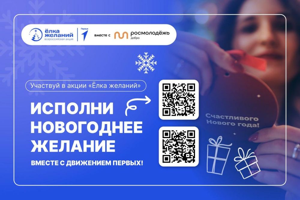 Не жди Нового года — отправляй свою мечту на «Ёлку желаний» прямо сейчас