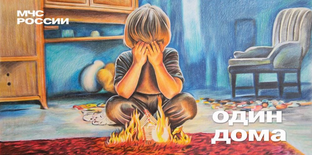 МЧС: с начала года в России на пожарах погибли уже 46 детей