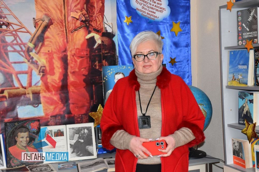 Елена Токарева, заведующая отделом Центральной библиотеки города Алчевска: