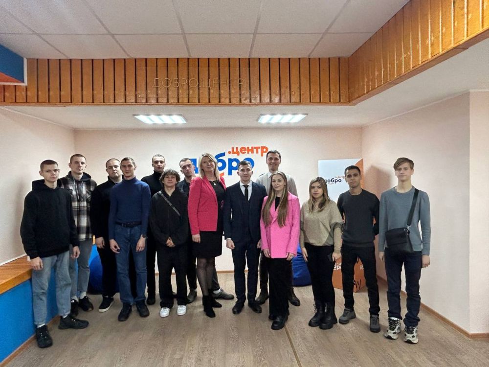 На базе «Добро.Центра» прошла встреча волонтеров ДонГТУ, посвященная Дню добровольца (волонтера)