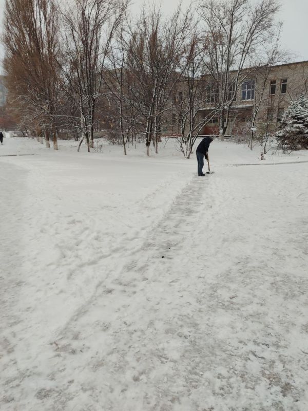 Начинаем борьбу со снегом!