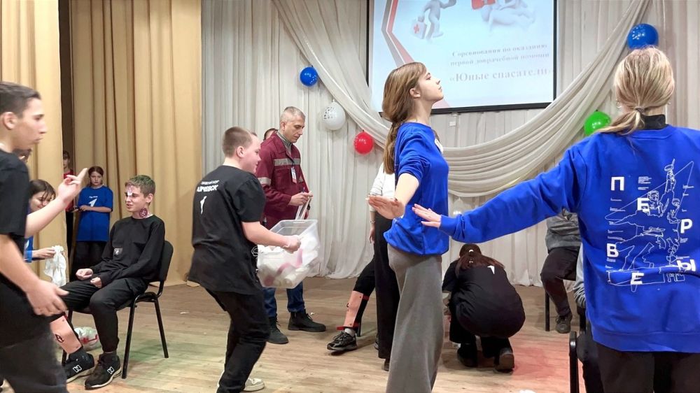 Наталия Пащенко: Молодые таланты ЛНР демонстрируют навыки первой помощи