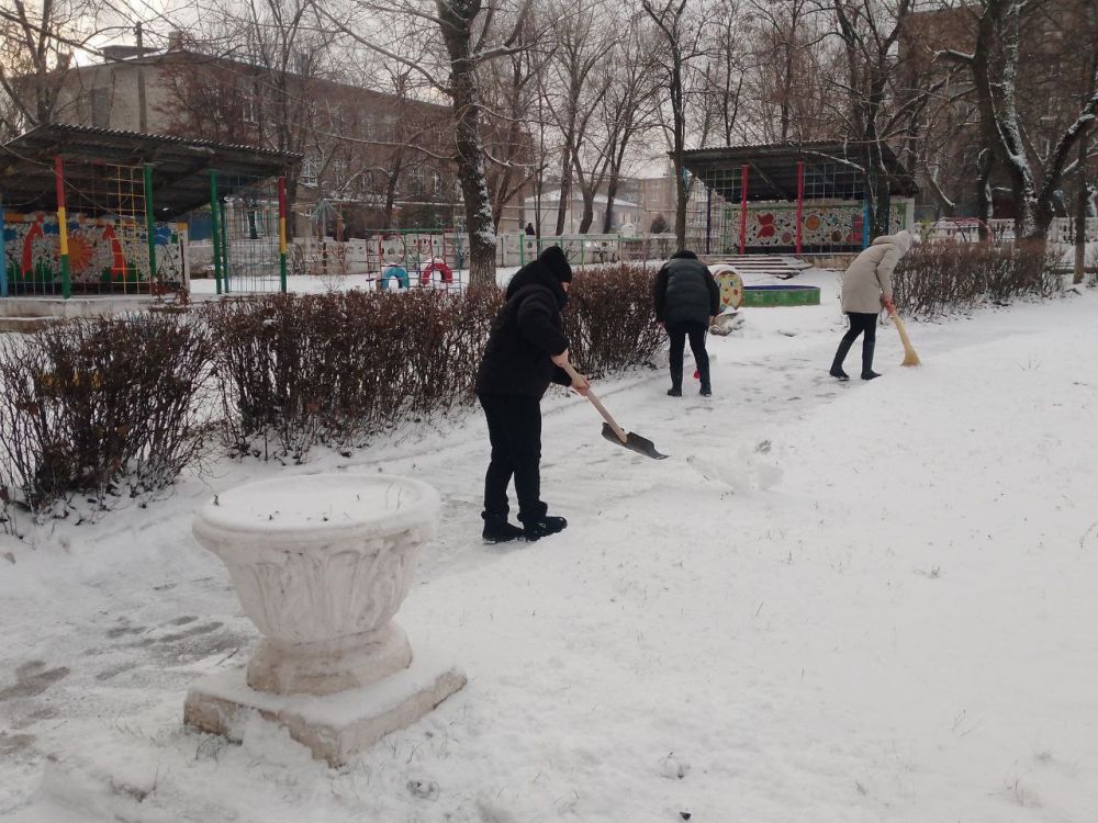 Ещё фото сегодняшней уборки