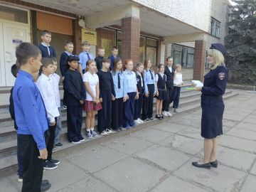 Алчевские школьники выбирают безопасный путь