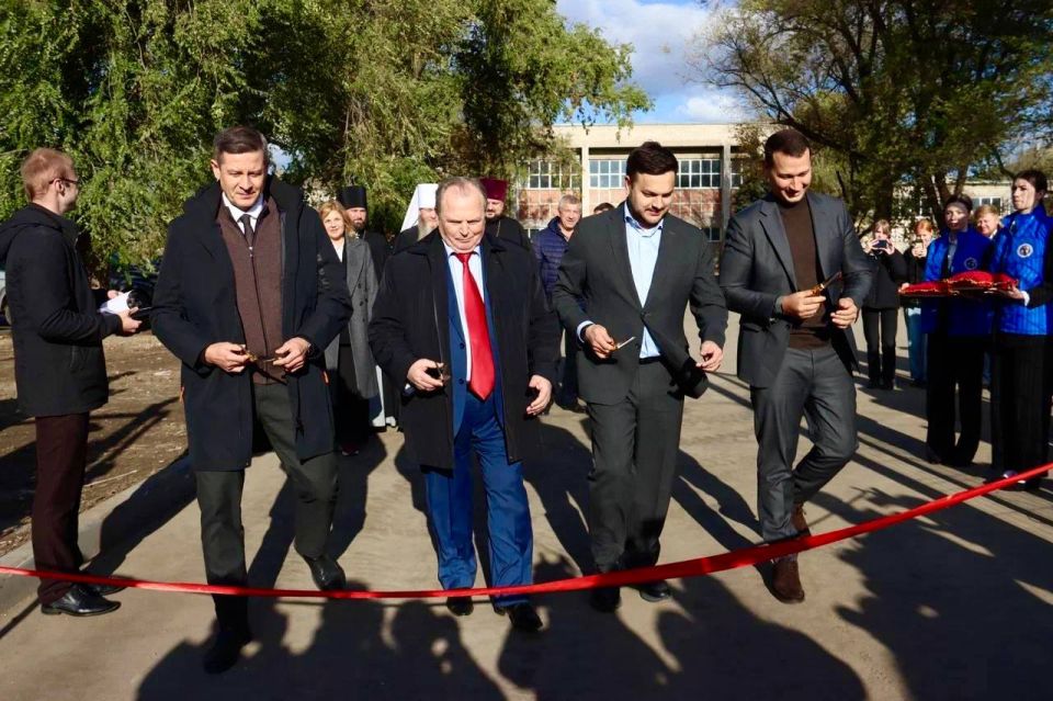 В Луганской Народной Республике открылись новые спортивные объекты университетов