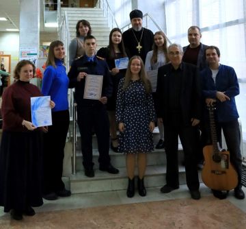 В Луганской молодежной библиотеке состоялся финал и церемония награждения победителей IX ежегодного конкурса чтецов духовной поэзии «Живое слово мудрости духовной»