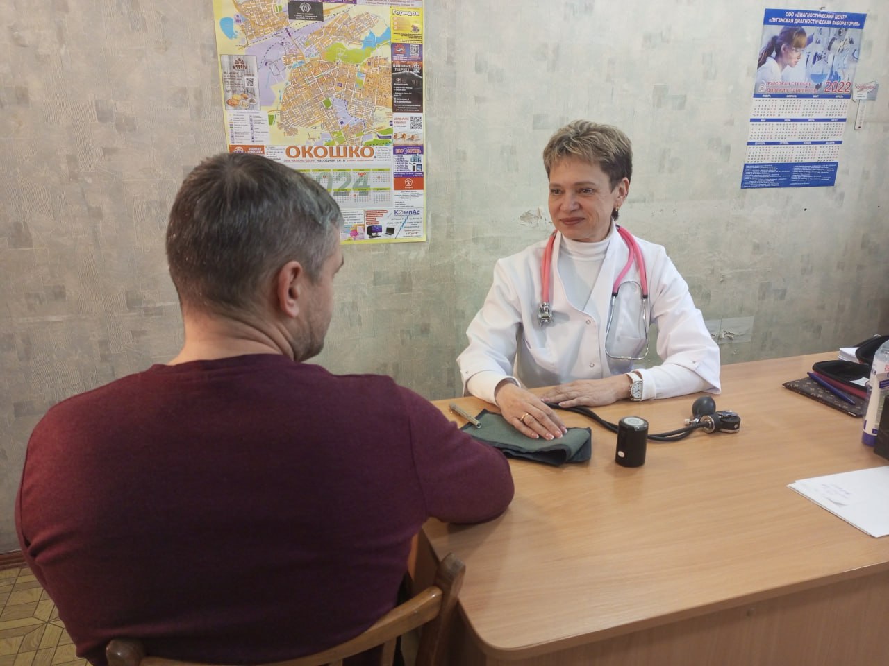 В Алчевске работает «медицинский десант» из Вологодской области