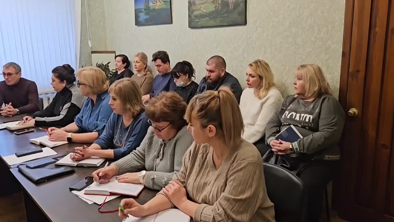 Светлана Гребенькова: Приняла участие в рабочем совещании руководителей и ИТР-персонала алчевского филиала НКО «Единый региональный фонд по управлению многоквартирными домами на территории ЛНР»