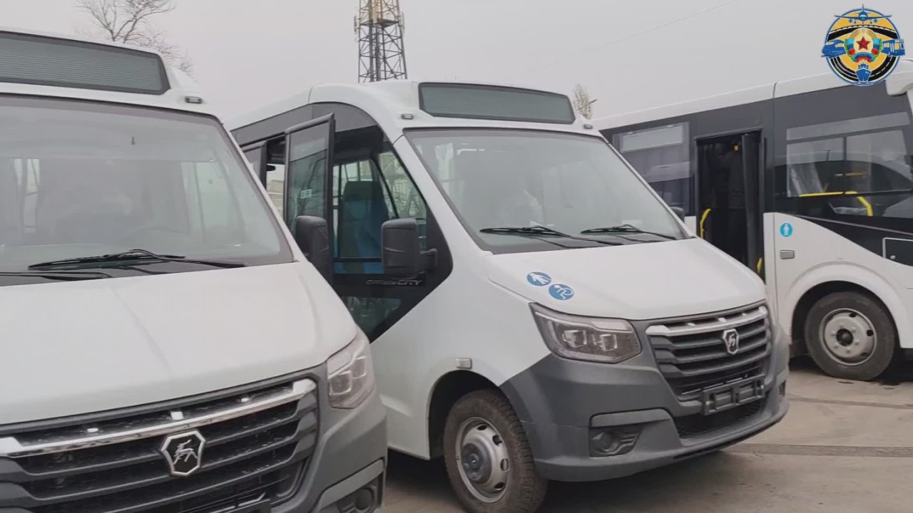 Альберт Апшев: Вторая партия новых автобусов прибыла в Луганскую Народную Республику в рамках Программы социально-экономического развития