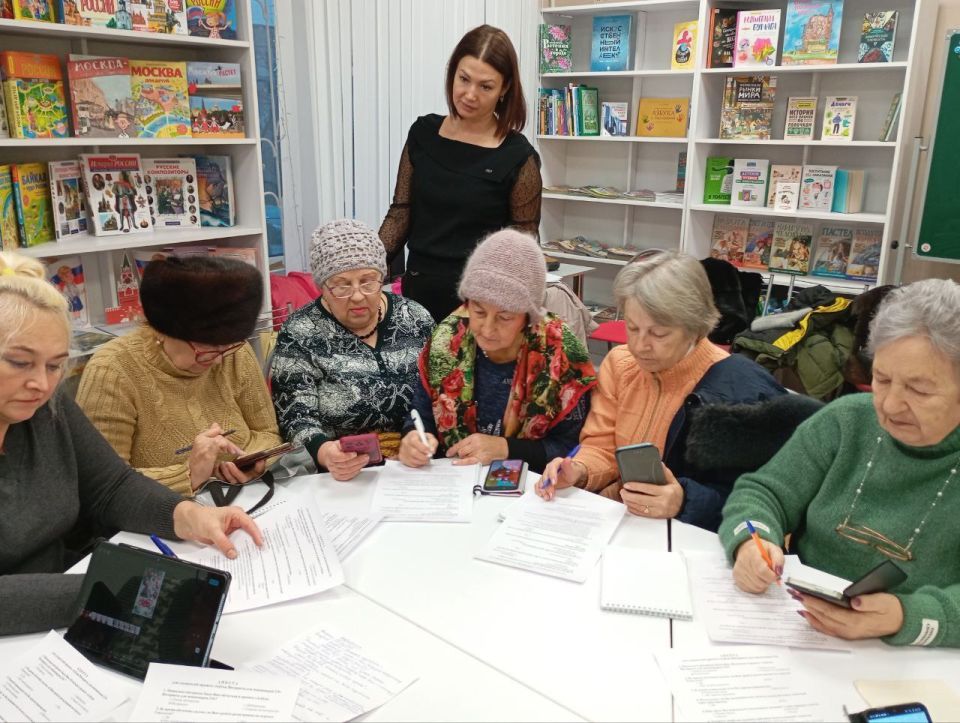 В рамках реализации проекта «Азбука Интернета для пенсионеров 2.0» прошло итоговое тестирование по компьютерной грамотности