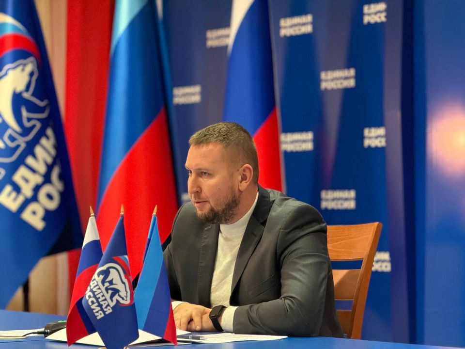 Александр Криеренко: Подвели итоги работы Луганского реготделения «Единой России» за 2025 год