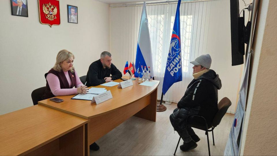 Максим Величко: В Алчевске прошел прием граждан по личным вопросам