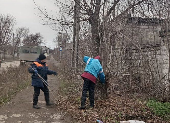 Коммунальными службами проведены работы на территории города