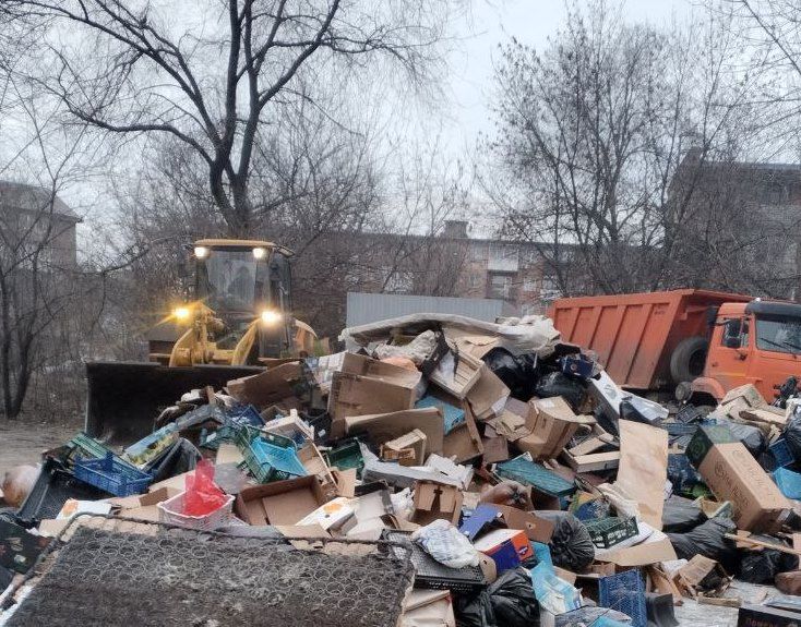 Коммунальными службами проведены работы на территории города