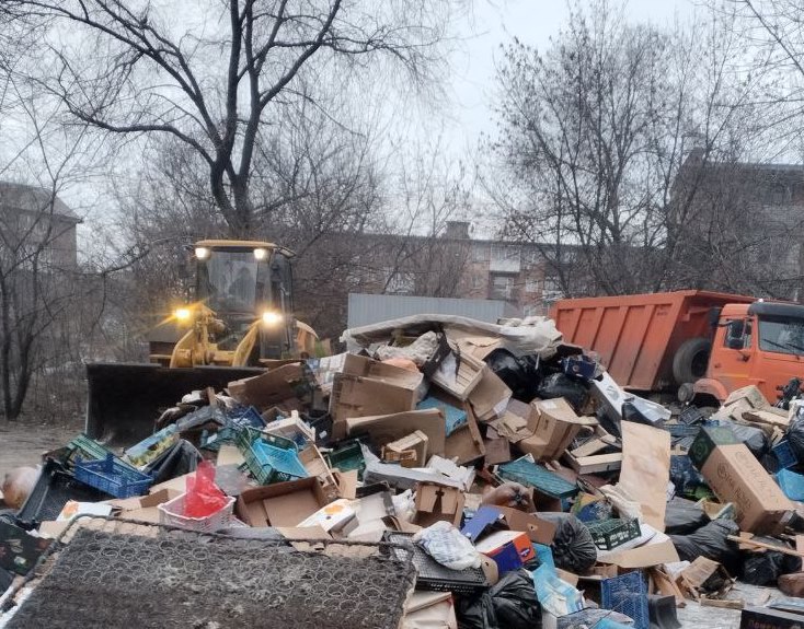 Коммунальными службами проведены работы на территории города