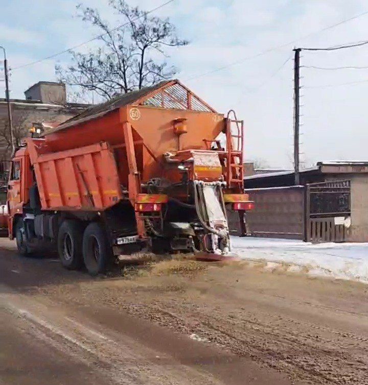 Коммунальными службами проведены работы на территории города