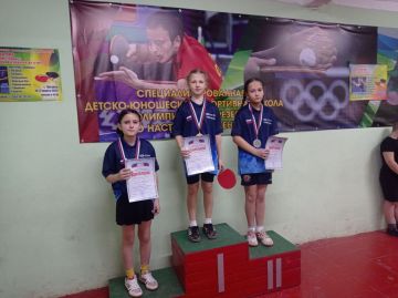 Первенство Луганской Народной Республики по настольному теннису