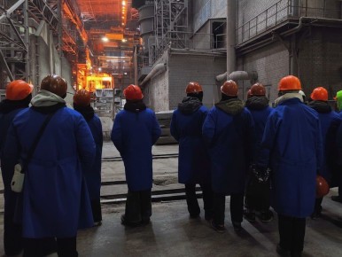 Учащиеся Алчевского политехнического колледжа побывали с экскурсией на АМК