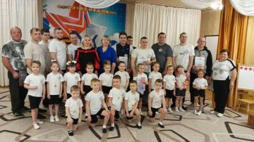 В ГБДОУ ЛНР № 7 «Золотая рыбка» продолжаются праздничные мероприятия ко Дню защитника Отечества