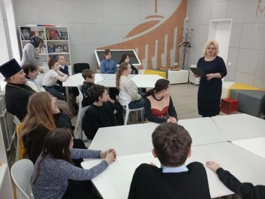 В Детском Центре «Музея Победы» Культурно досугового центра города Алчевска провели мероприятие, посвященное Дню памяти "Сорок воинов Отечества небесного"