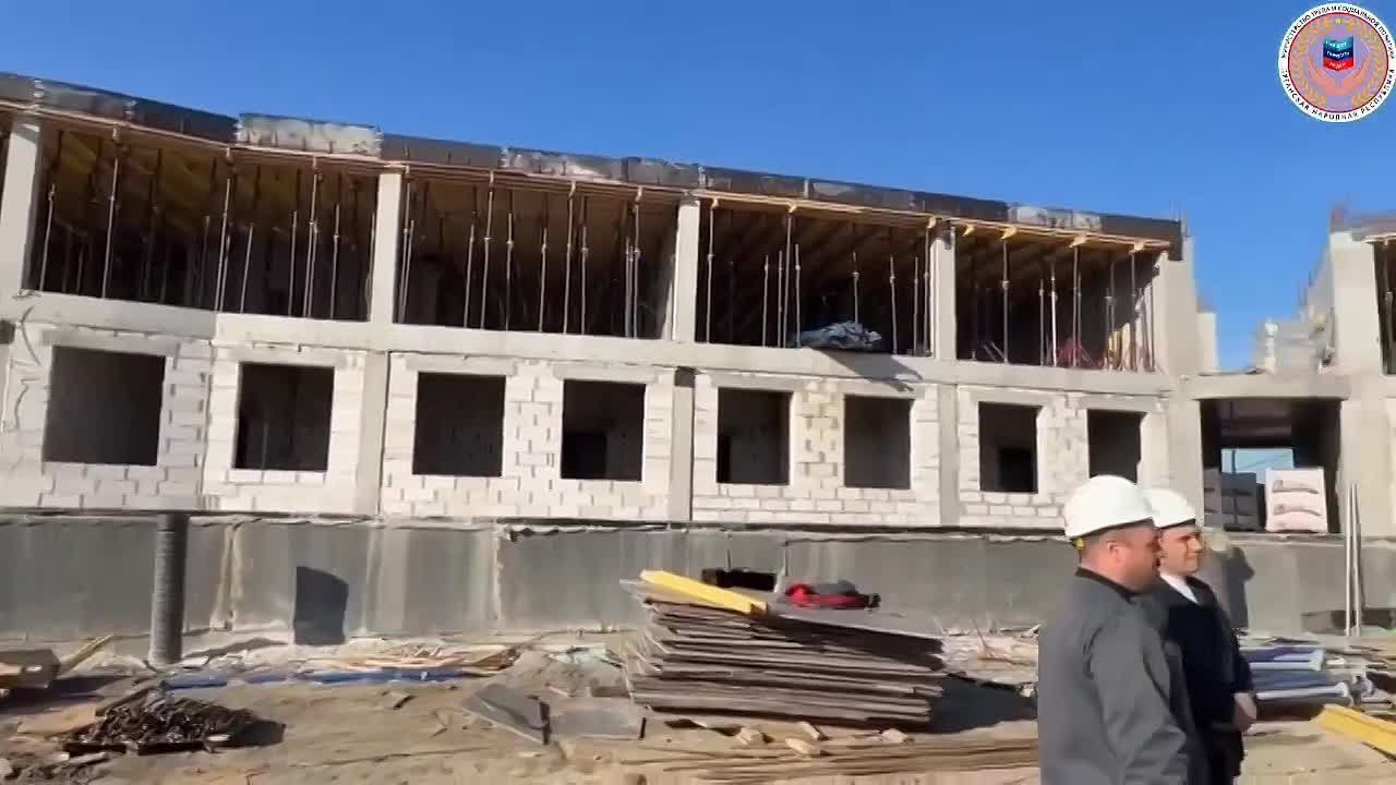 Продолжается строительство Дома социального обслуживания «Старшее поколение» в Алчевске