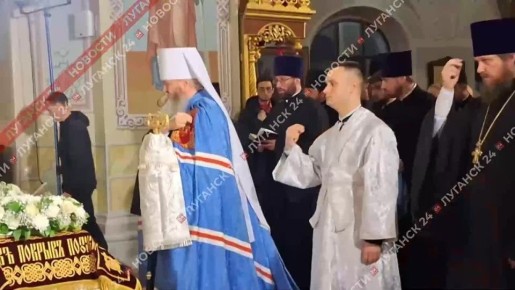 Митрополит Луганский и Алчевский Пантелеимон прибыл в Свято-Петропавловский кафедральный собор