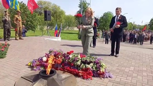 9 мая жители городского округа город Алчевск объединились в едином порыве