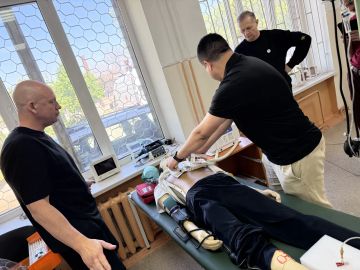 В Алчевском филиале Луганского центра медицины катастроф прошло учебно-практическое занятие для медиков