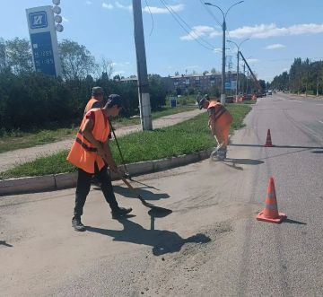 Коммунальными службами проведены работы на территории города