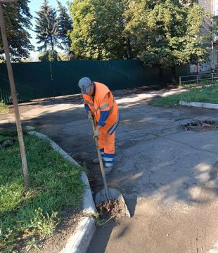 Коммунальными службами проведены работы на территории города