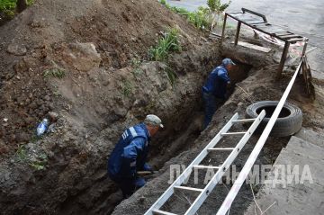 Единая управляющая компания ведет текущий ремонт внутридомовых инженерных систем многоэтажек Алчевска